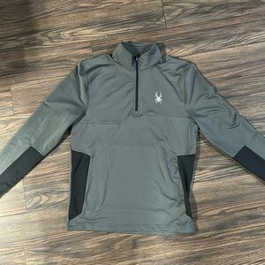 Spyder 1/4 zip jersey pullover